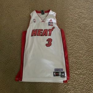 Rare Vintage Adidas 2006 Miami Heat Dwayne Wade Puerto Rico Jersey Medium